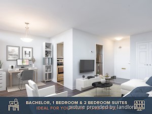 Bachelor apartment for rent in Toronto