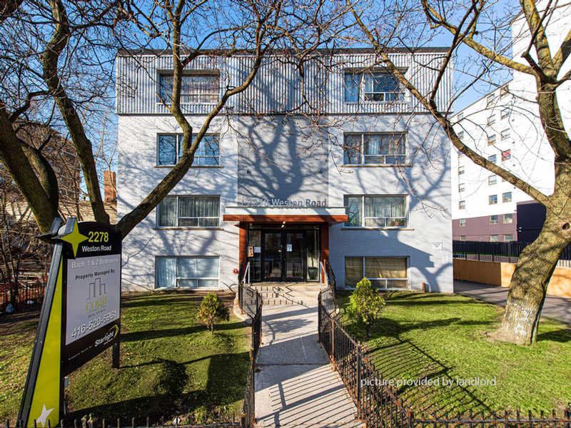 2278 Weston Rd, NORTH YORK , ON Bachelor for rent NORTH YORK Apartments