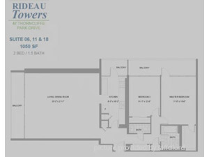 2 Bedroom apartment for rent in EAST YORK     