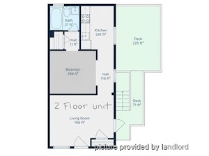 1 Bedroom apartment for rent in TORONTO