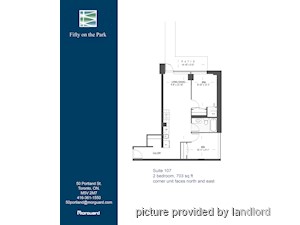 2 Bedroom apartment for rent in TORONTO