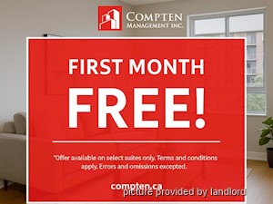 Bachelor apartment for rent in TORONTO