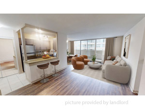 Bachelor apartment for rent in MISSISSAUGA