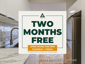 Bachelor apartment for rent in NORTH YORK 