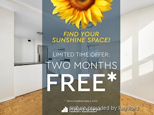 Bachelor apartment for rent in East York