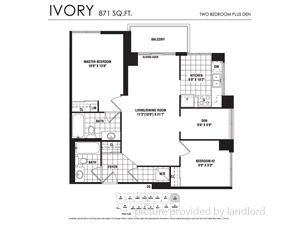 2 Bedroom apartment for rent in TORONTO  