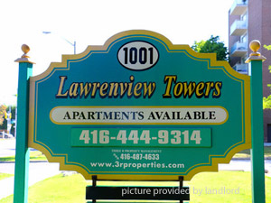 1 Bedroom apartment for rent in NORTH YORK