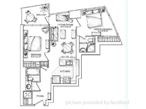 2 Bedroom apartment for rent in Mississauga