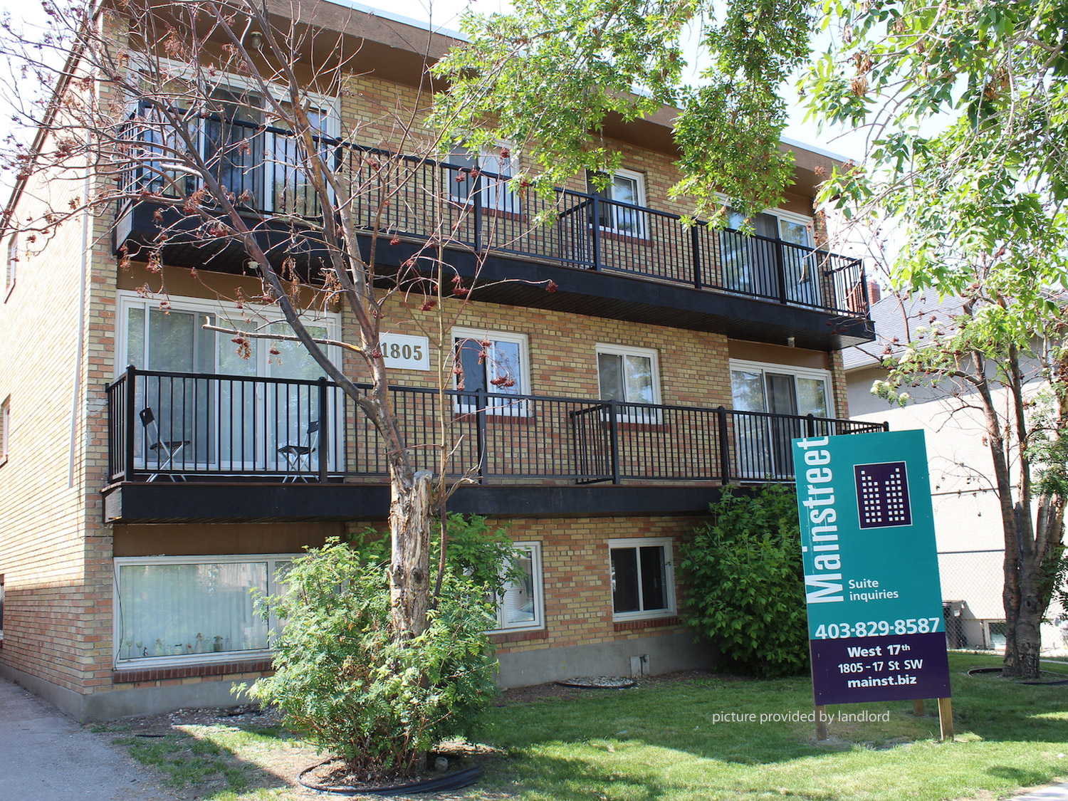 For rent 1805 17 Street Sw Calgary, Bach Viewit 195716