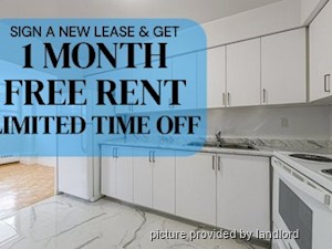 1 Bedroom apartment for rent in NORTH YORK  