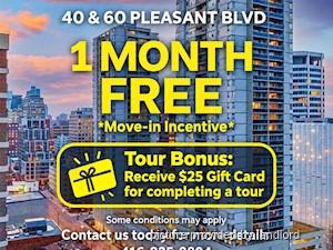 1 Bedroom apartment for rent in Toronto