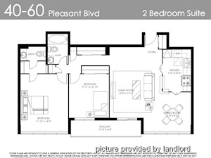 2 Bedroom apartment for rent in Toronto