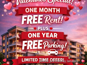 Bachelor apartment for rent in North York