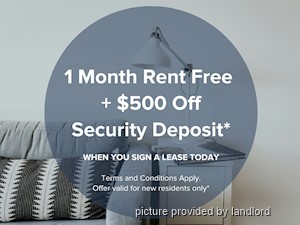 1 Bedroom apartment for rent in Edmonton