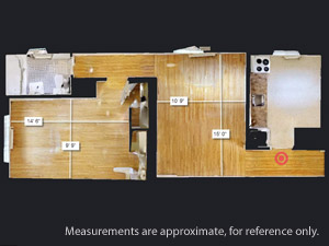 1 Bedroom apartment for rent in NORTH YORK  