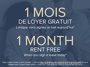 3+ Bedroom apartment for rent in Laval