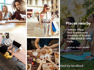 1 Bedroom apartment for rent in TORONTO 