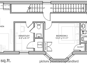 2 Bedroom apartment for rent in TORONTO
