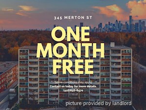 Bachelor apartment for rent in Toronto