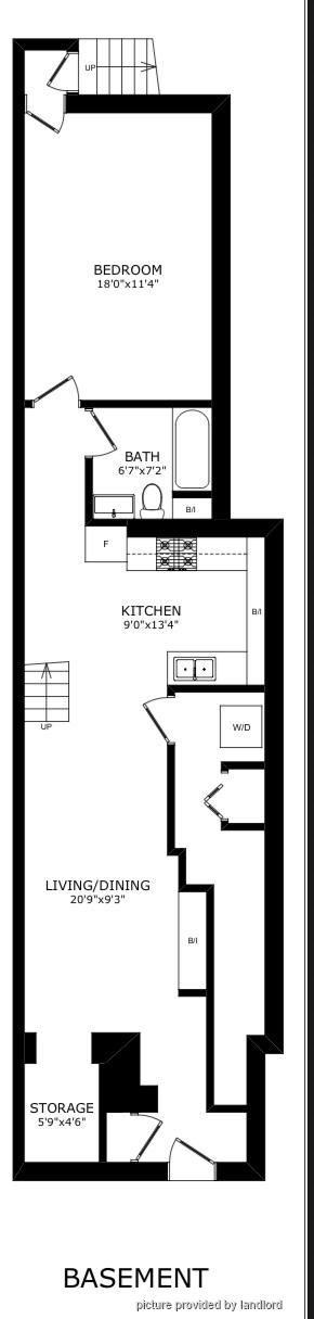 1 Bedroom apartment for rent in TORONTO
