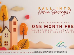 Bachelor apartment for rent in Brampton