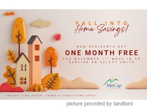 Bachelor apartment for rent in Brampton