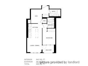 1 Bedroom apartment for rent in TORONTO