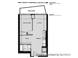 1 Bedroom apartment for rent in TORONTO