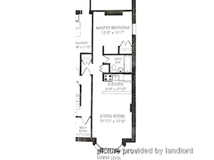 1 Bedroom apartment for rent in TORONTO