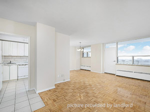 Bachelor apartment for rent in North York