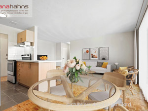 Bachelor apartment for rent in MISSISSAUGA 