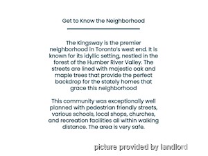 1 Bedroom apartment for rent in TORONTO