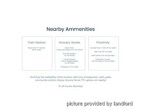 1 Bedroom apartment for rent in TORONTO