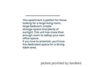 1 Bedroom apartment for rent in TORONTO