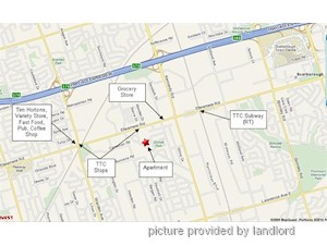 1 Bedroom apartment for rent in TORONTO