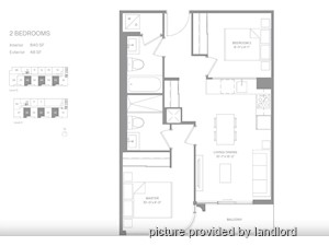 2 Bedroom apartment for rent in TORONTO