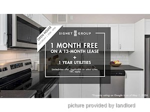 1 Bedroom apartment for rent in Mississauga