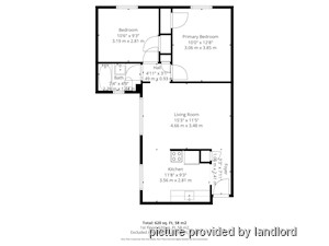 2 Bedroom apartment for rent in TORONTO