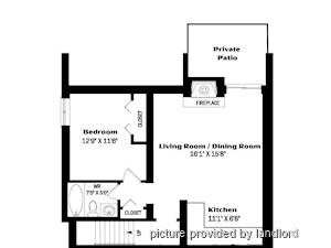 1 Bedroom apartment for rent in TORONTO