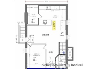1 Bedroom apartment for rent in TORONTO