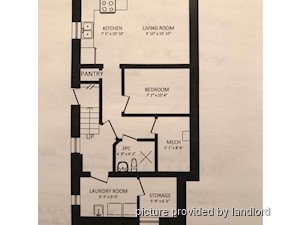 1 Bedroom apartment for rent in TORONTO
