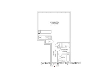 Bachelor apartment for rent in TORONTO