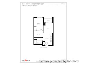 1 Bedroom apartment for rent in TORONTO