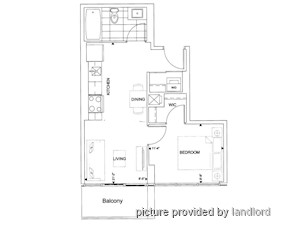 1 Bedroom apartment for rent in TORONTO