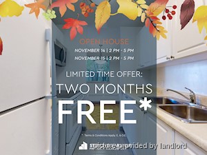 1 Bedroom apartment for rent in NORTH YORK 