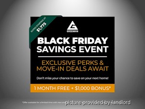 Bachelor apartment for rent in TORONTO