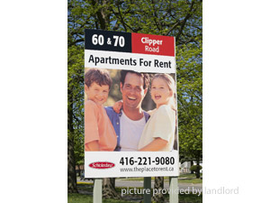 2 Bedroom apartment for rent in NORTH YORK