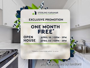 2 Bedroom apartment for rent in NORTH YORK  