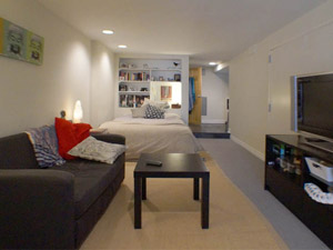 Bachelor apartment for rent in TORONTO