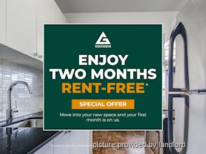 1 Bedroom apartment for rent in NORTH YORK 